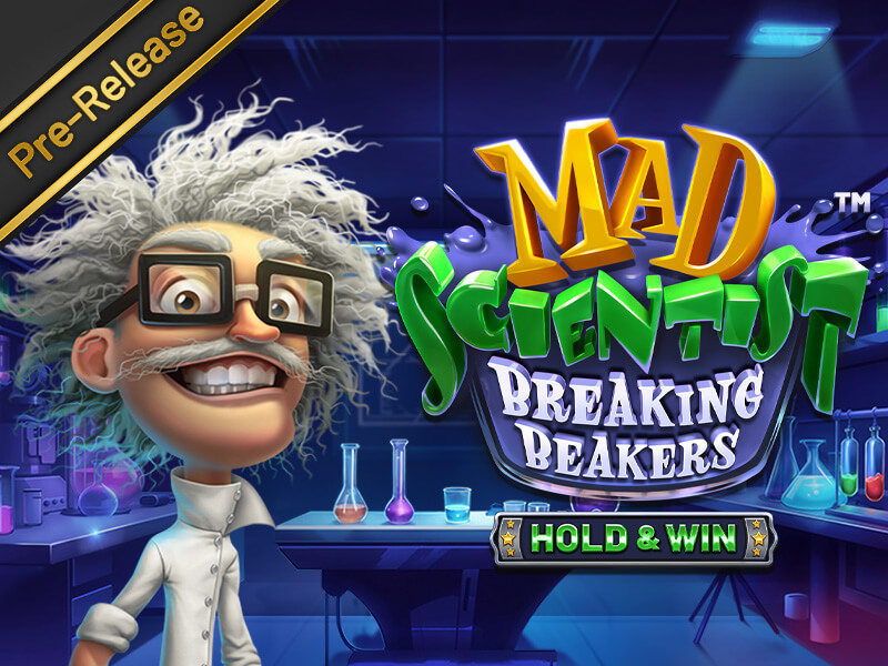 Mad Scientist: Breaking Beakers - Hold & Win